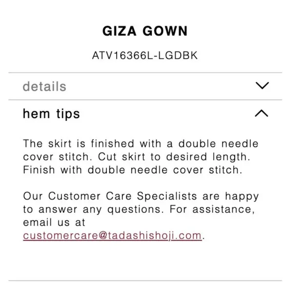 Tadashi Shoji Black and White Dress with Gold Accents - Picture 15 of 16